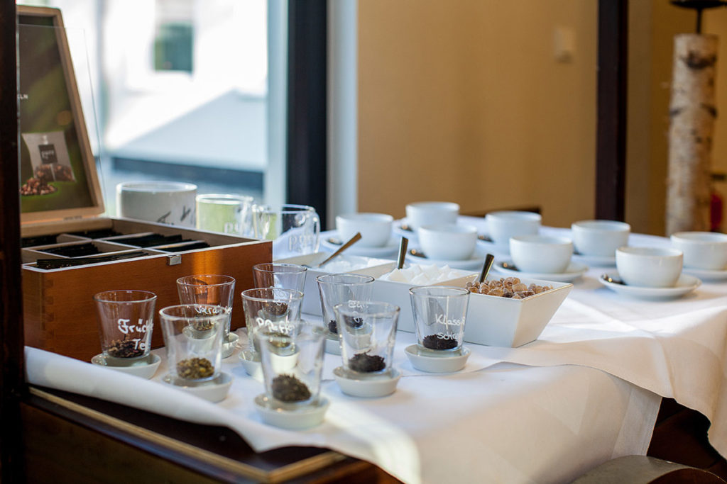 Tee- und Kaffeespezialitäten im Parkhotel Ahrbergen